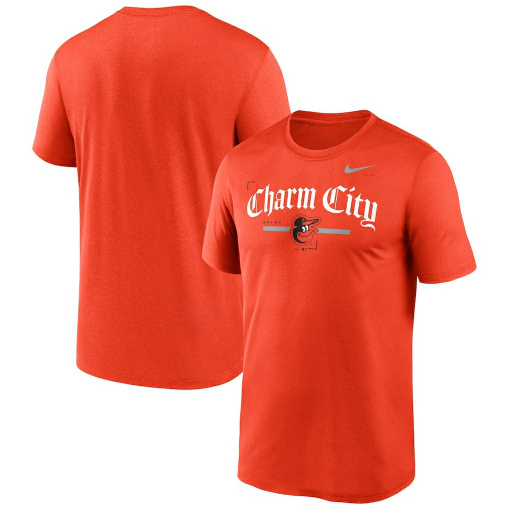 Baltimore Orioles Nike Local Legend Practice Performace T-Shirt - Orange - Nike Discount