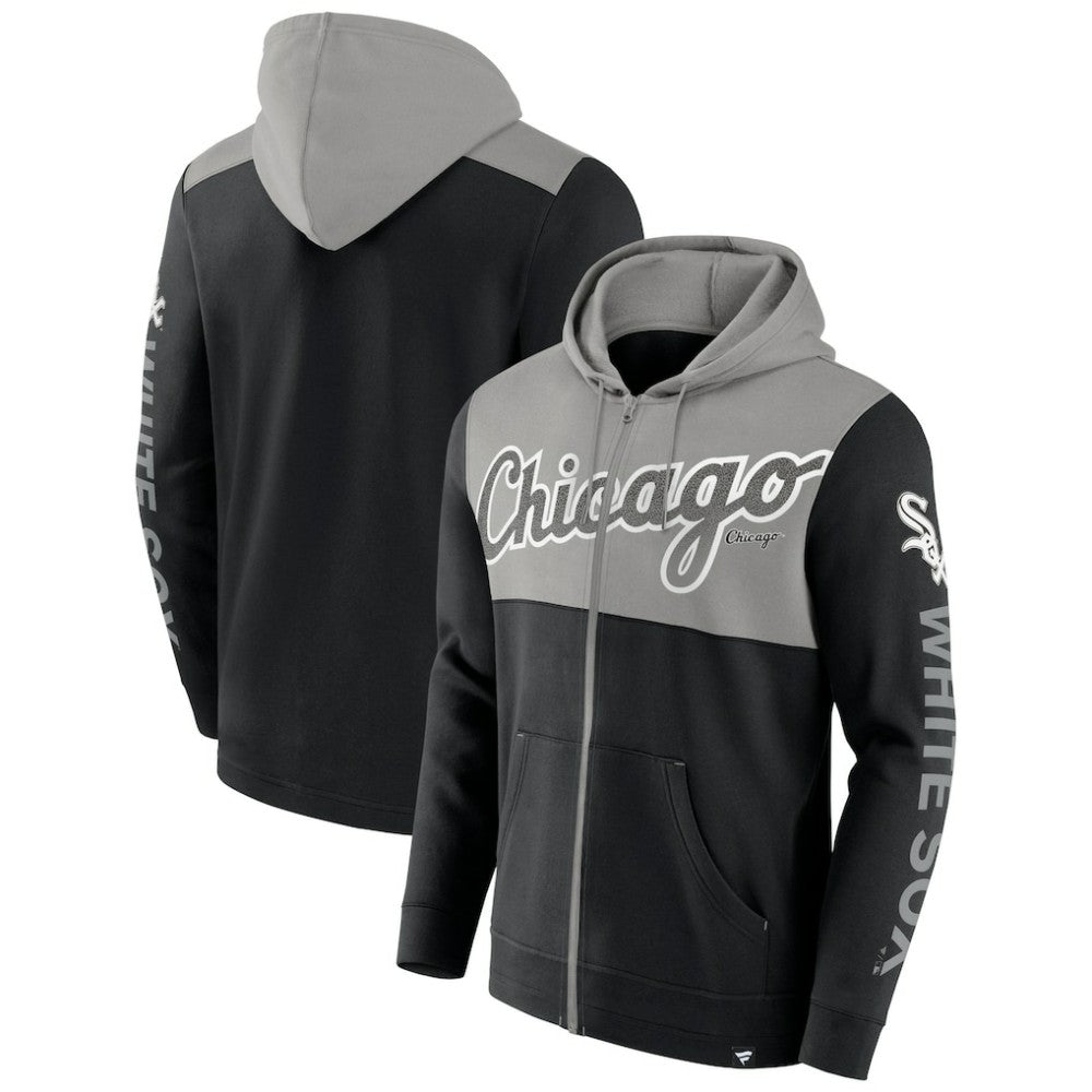 Chicago White Sox Fanatics Walk Off Fleece Full-Zip Hoodie - Black - Fanatics Sale