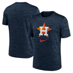 Houston Astros Nike Logo Velocity Performance T-Shirt - Navy - Nike Online