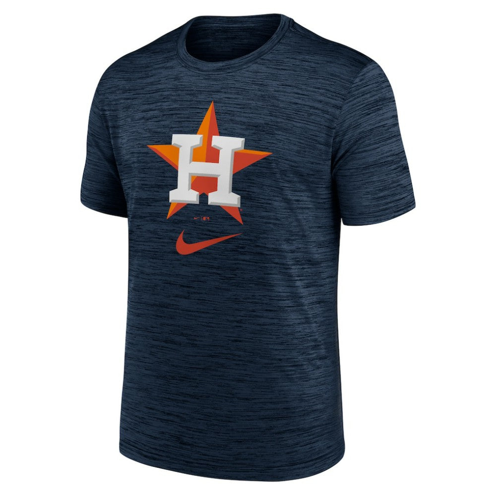Houston Astros Nike Logo Velocity Performance T-Shirt - Navy - Nike Online