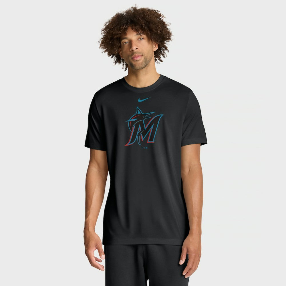 Miami Marlins Nike New Legend Dri-FIT T-Shirt - Black - Nike Online