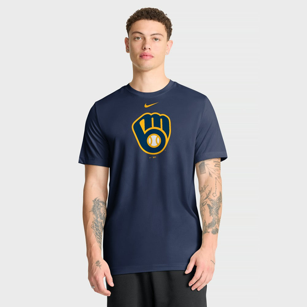 Milwaukee Brewers Nike New Legend Dri-FIT T-Shirt - Navy - Nike Lifestyle