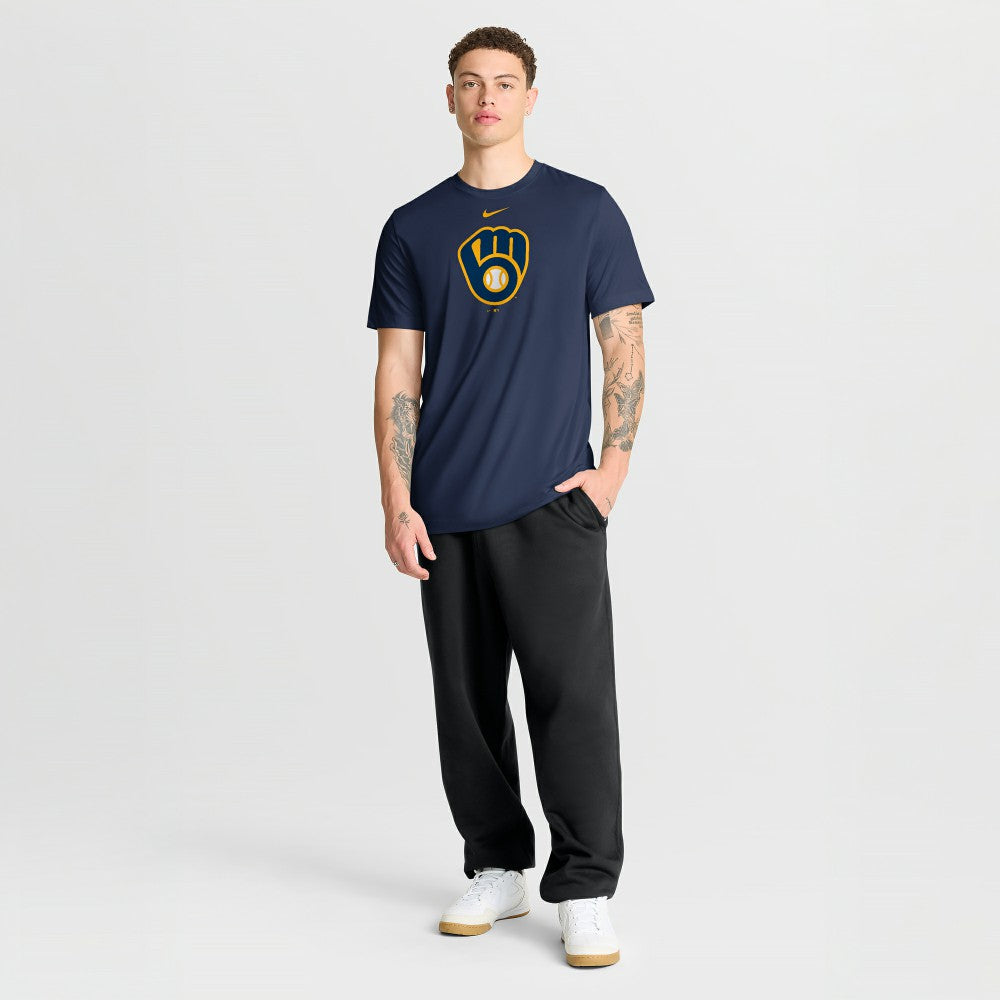 Milwaukee Brewers Nike New Legend Dri-FIT T-Shirt - Navy - Nike Lifestyle