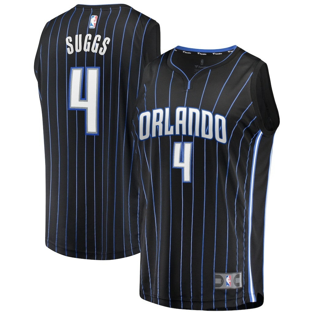 Jalen Suggs Orlando Magic Youth 2021/22 Fast Break Replica Jersey Icon Edition Black | Fanatics