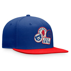 Chicago Cubs Fanatics Heritage Patch Fitted Hat - Royal - Fanatics on Sale