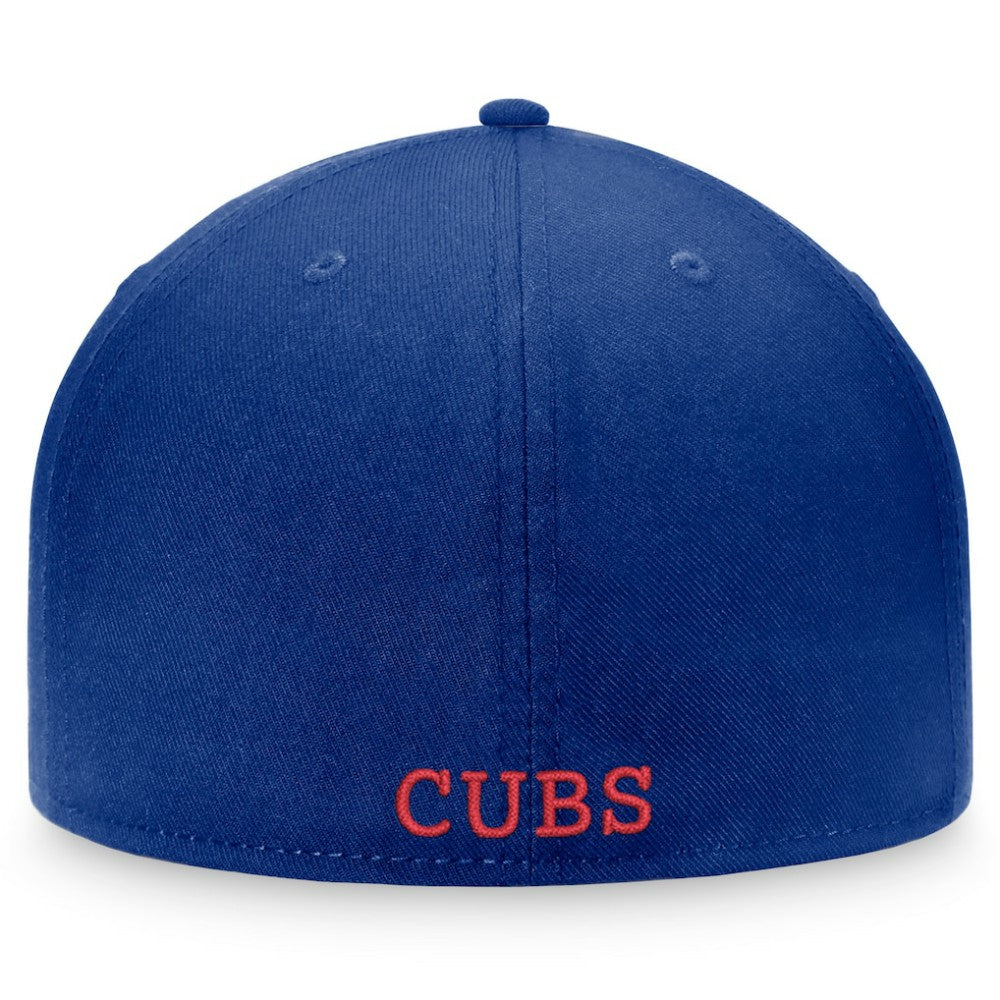 Chicago Cubs Fanatics Heritage Patch Fitted Hat - Royal - Fanatics on Sale