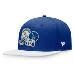 Los Angeles Dodgers Fanatics Heritage Patch Fitted Hat - Royal/White - Fanatics on Sale