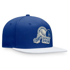 Los Angeles Dodgers Fanatics Heritage Patch Fitted Hat - Royal/White - Fanatics on Sale