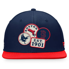 Boston Red Sox Fanatics Heritage Patch Fitted Hat - Navy - Fanatics Lifestyle