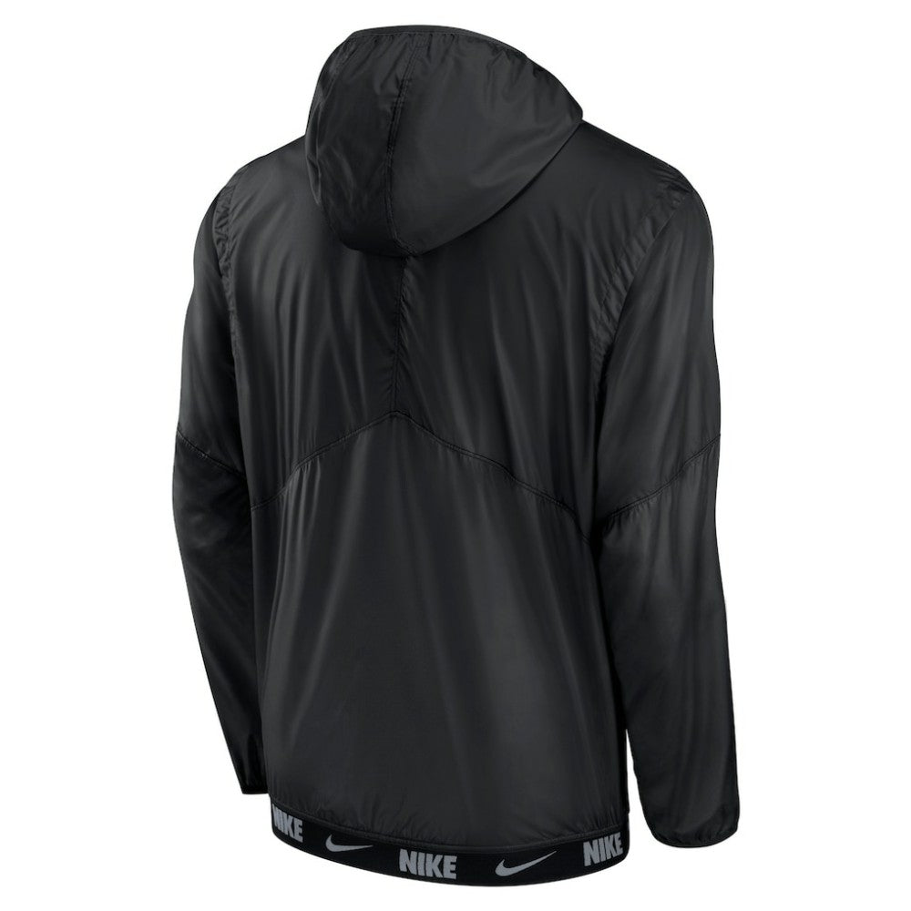 Minnesota Twins Nike Authentic Night Game Performance Half-Zip Windbreaker - Black - Nike Online