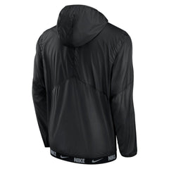 Minnesota Twins Nike Authentic Night Game Performance Half-Zip Windbreaker - Black - Nike Online
