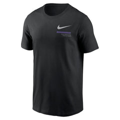 Colorado Rockies Nike Over the Shoulder T-Shirt - Black - Nike Online