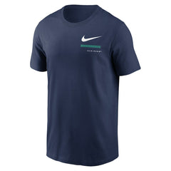 Seattle Mariners Nike Over the Shoulder T-Shirt - Navy - Nike Sale