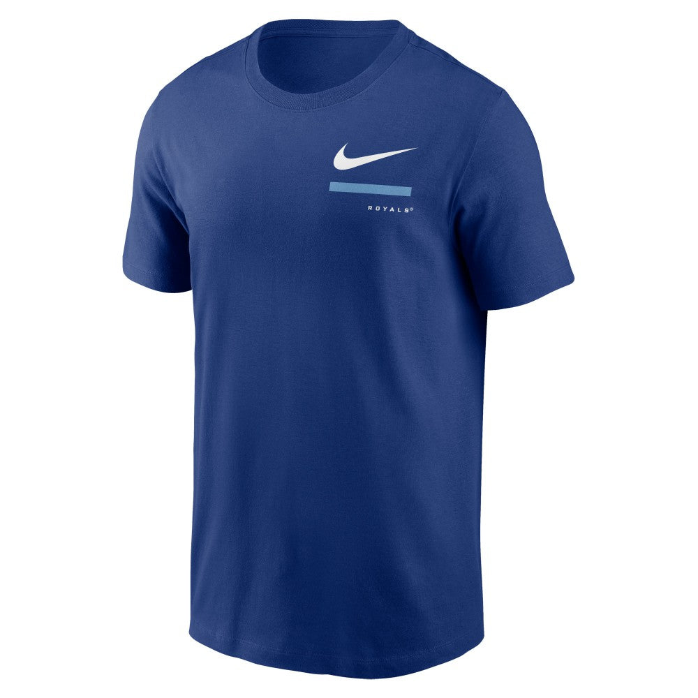 Kansas City Royals Nike Over the Shoulder T-Shirt - Royal - Nike Online