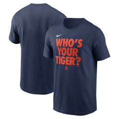 Detroit Tigers Nike Rally Rule T-Shirt - Navy - Nike Lifestyle