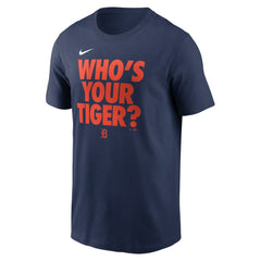 Detroit Tigers Nike Rally Rule T-Shirt - Navy - Nike Lifestyle