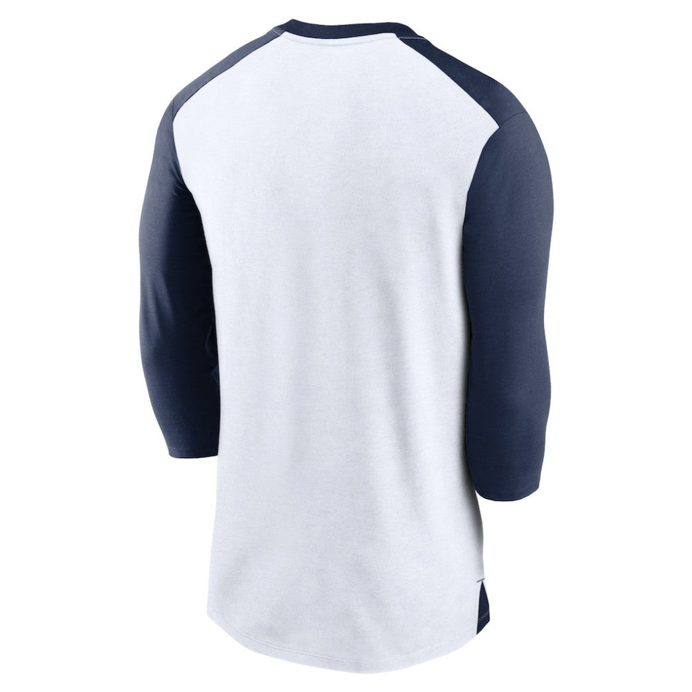 Chicago White Sox Nike Rewind 3/4-Sleeve T-Shirt - White/Navy - Nike Online