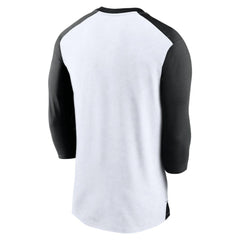 San Francisco Giants Nike Rewind 3/4-Sleeve T-Shirt - White/Black - Nike on Sale