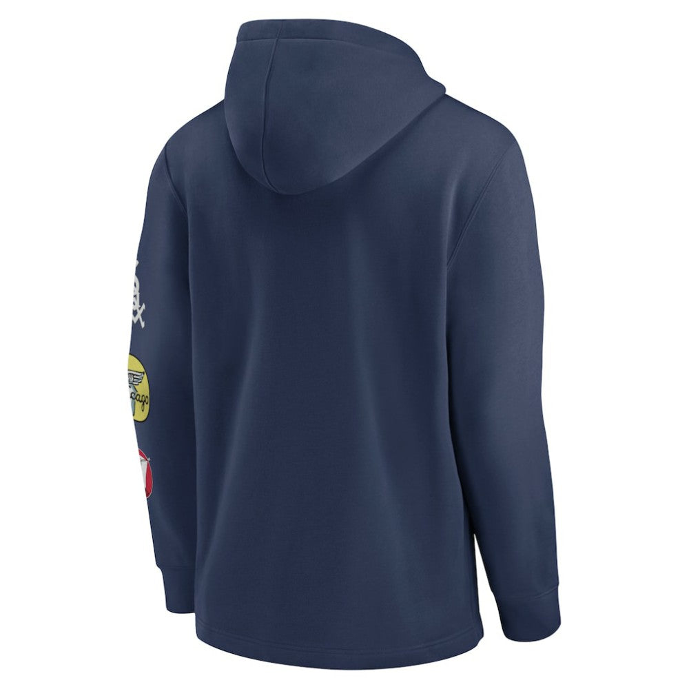 Chicago White Sox Nike Rewind Lefty Pullover Hoodie - Navy - Nike Sale