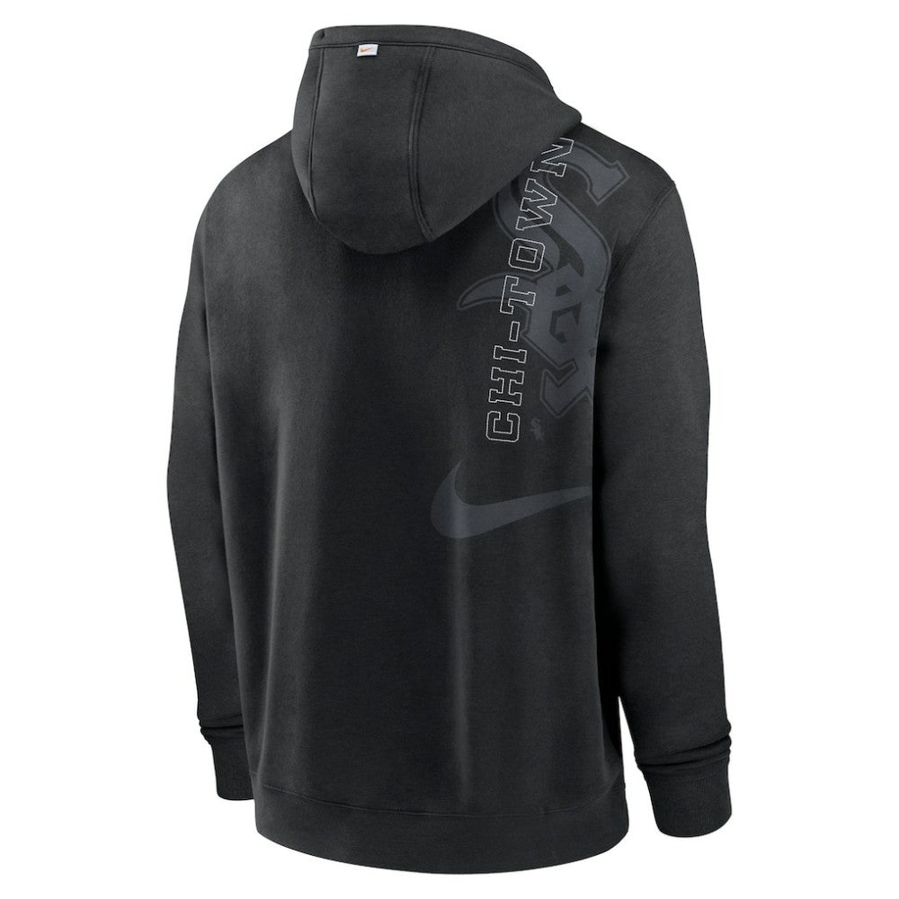 Chicago White Sox Nike Statement Ball Game Pullover Hoodie - Black - Nike Online