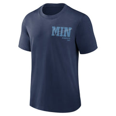 Minnesota Twins Nike Statement Game Over T-Shirt - Navy - Nike Discount