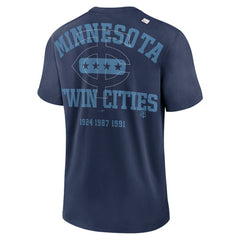 Minnesota Twins Nike Statement Game Over T-Shirt - Navy - Nike Discount