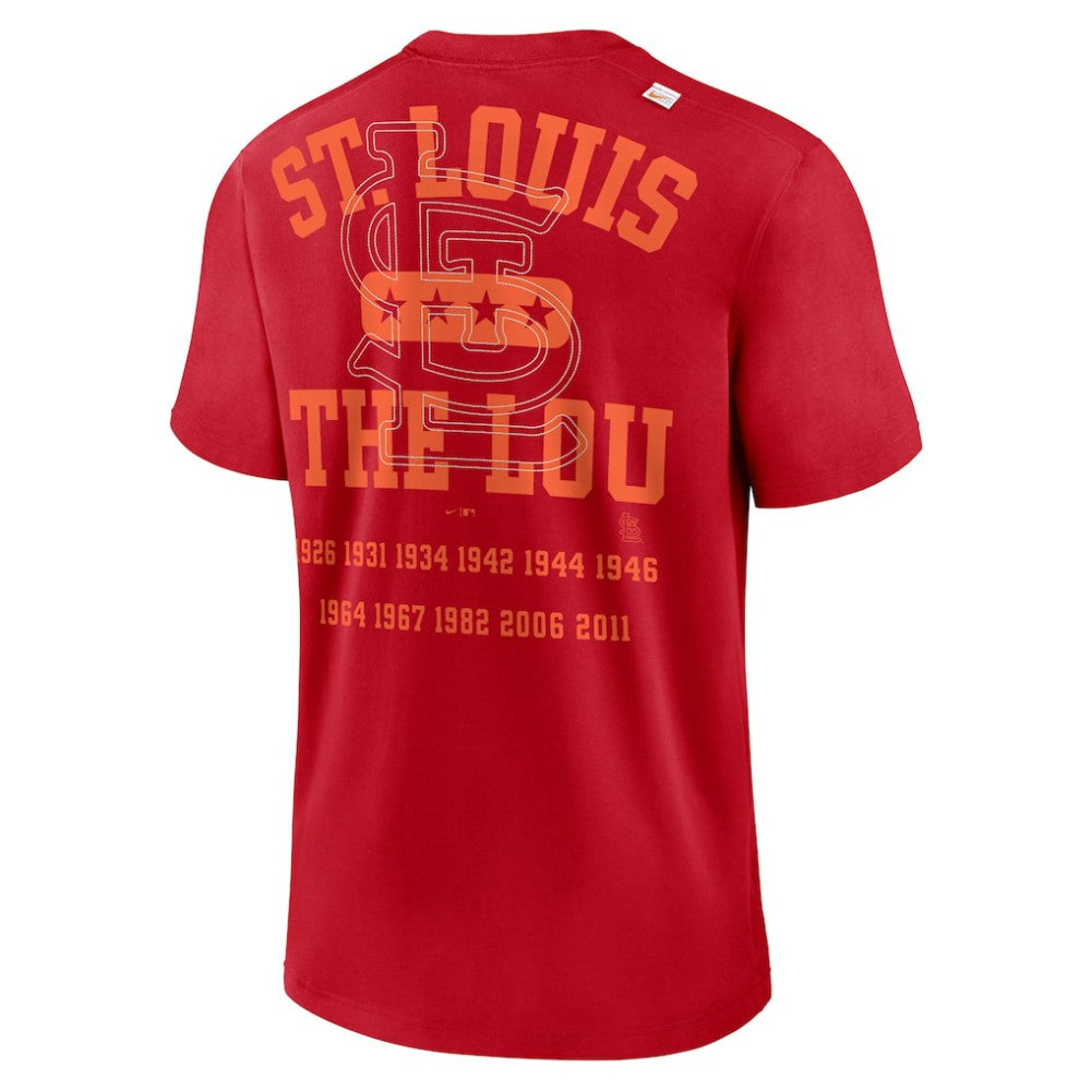St. Louis Cardinals Nike Statement Game Over T-Shirt - Red - Nike on Sale