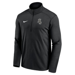 Chicago White Sox Nike Agility Pacer Performance Half-Zip Top - Black - Nike Lifestyle