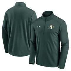 Athletics Nike Agility Pacer Performance Half-Zip Top - Green - Nike Lifestyle