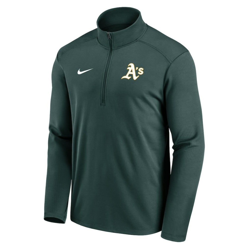 Athletics Nike Agility Pacer Performance Half-Zip Top - Green - Nike Lifestyle
