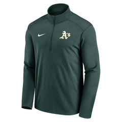 Athletics Nike Agility Pacer Performance Half-Zip Top - Green - Nike Lifestyle