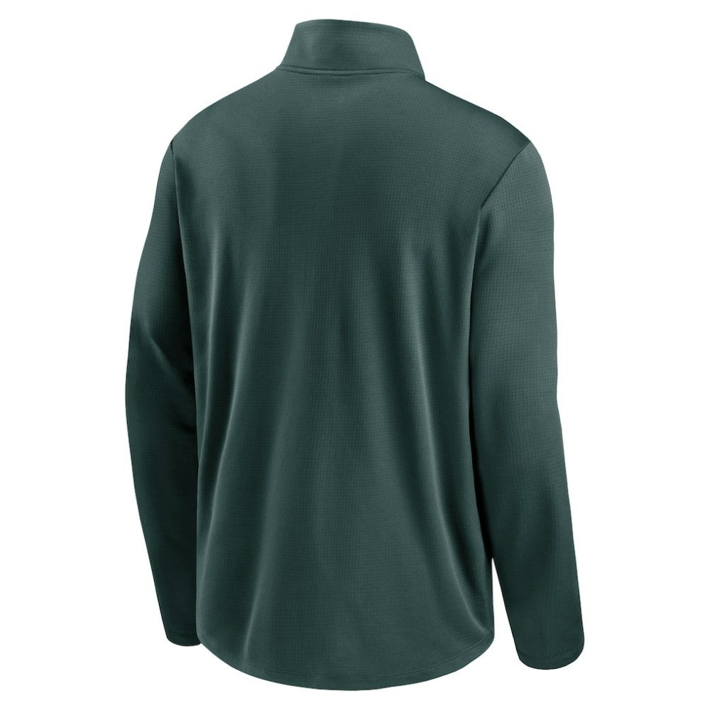 Athletics Nike Agility Pacer Performance Half-Zip Top - Green - Nike Lifestyle
