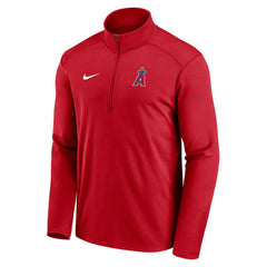 Los Angeles Angels Nike Agility Pacer Lightweight Performance Half-Zip Top - Red - Nike on Sale