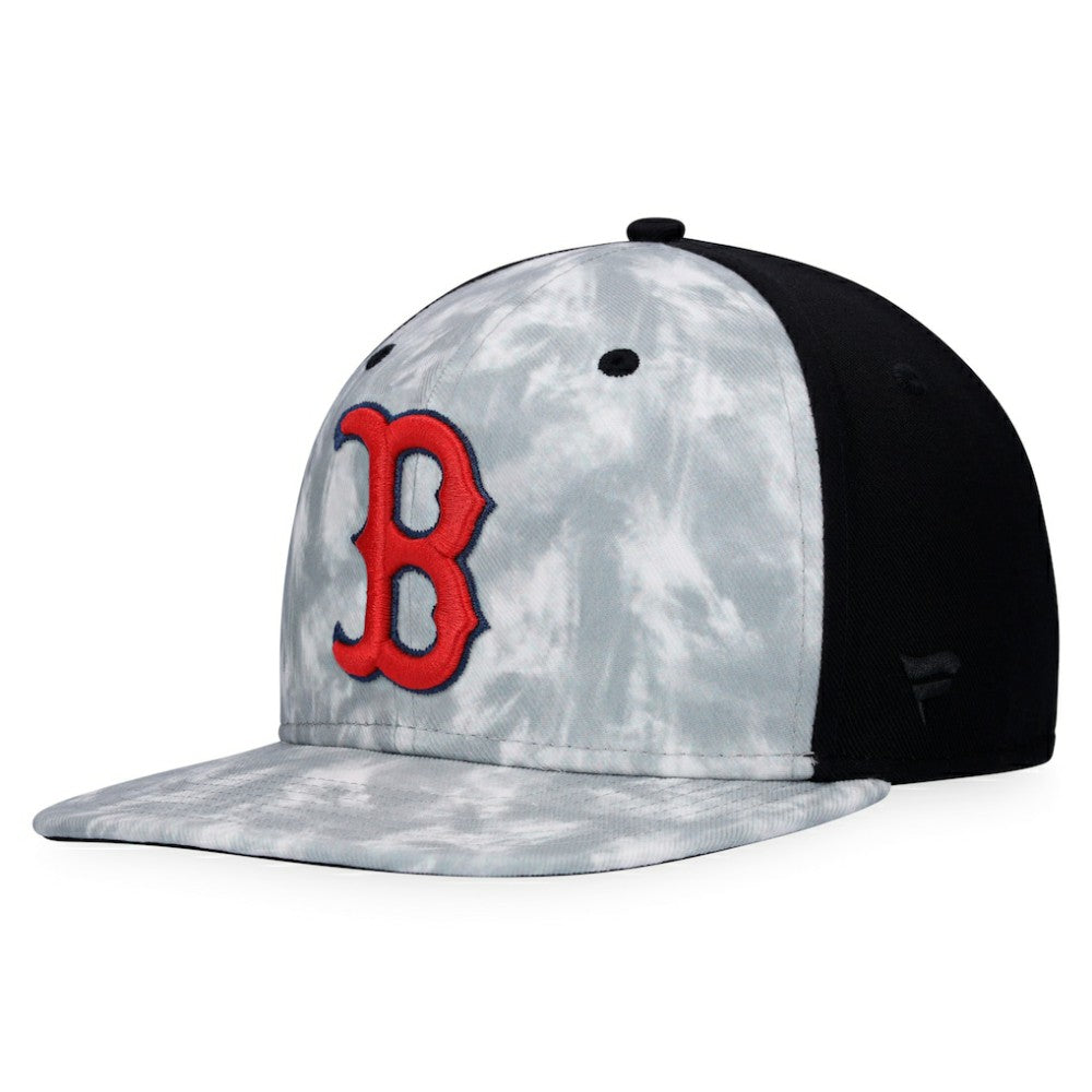 Boston Red Sox Majestic Smoke Dye Snapback Hat - Gray - MLB Discount