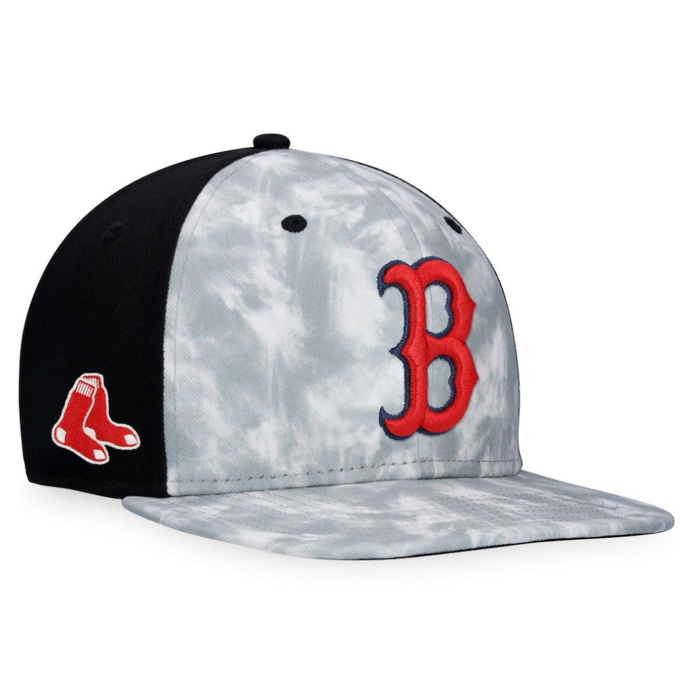 Boston Red Sox Majestic Smoke Dye Snapback Hat - Gray - MLB Discount