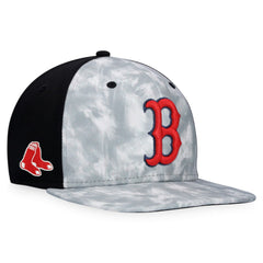 Boston Red Sox Majestic Smoke Dye Snapback Hat - Gray - MLB Discount