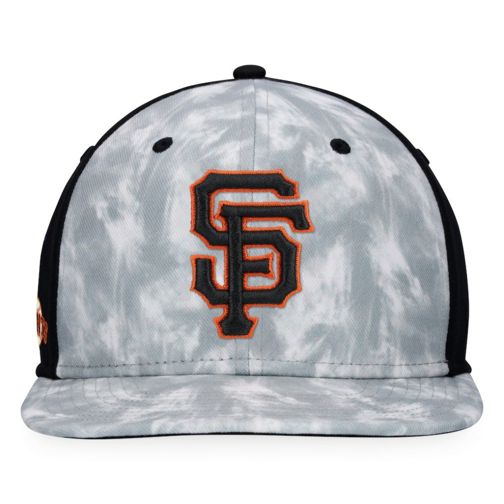 San Francisco Giants Majestic Smoke Dye Snapback Hat - Gray - MLB Sale
