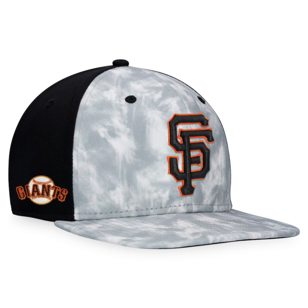 San Francisco Giants Majestic Smoke Dye Snapback Hat - Gray - MLB Sale