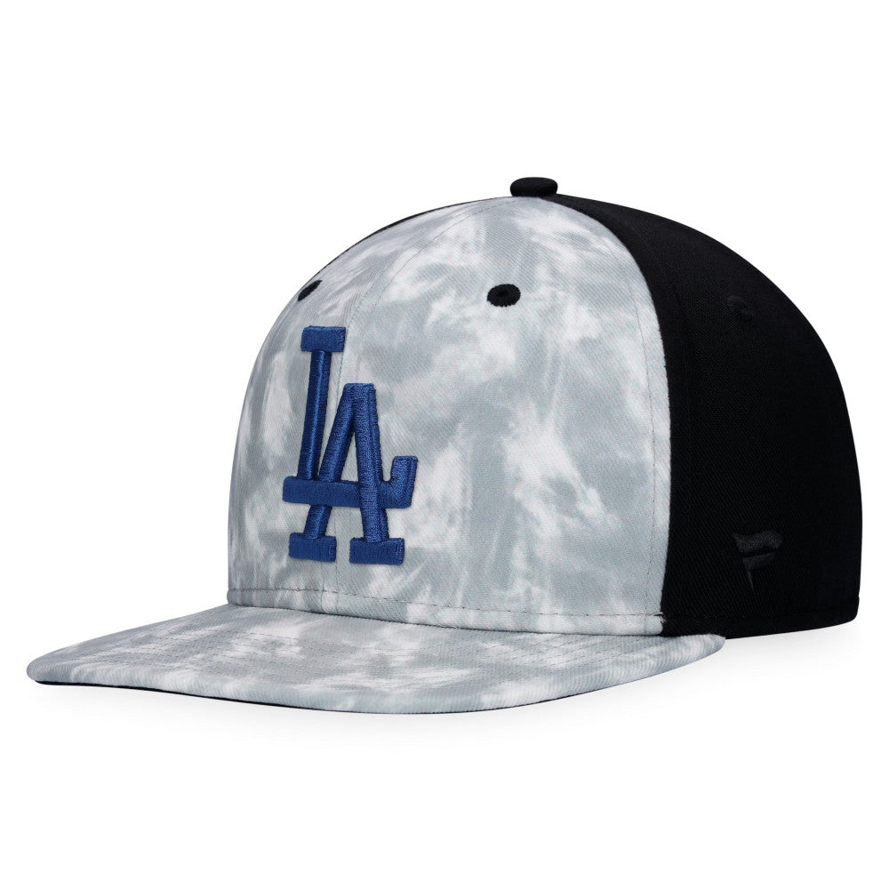 Los Angeles Dodgers Majestic Smoke Dye Snapback Hat - Gray - MLB Sale