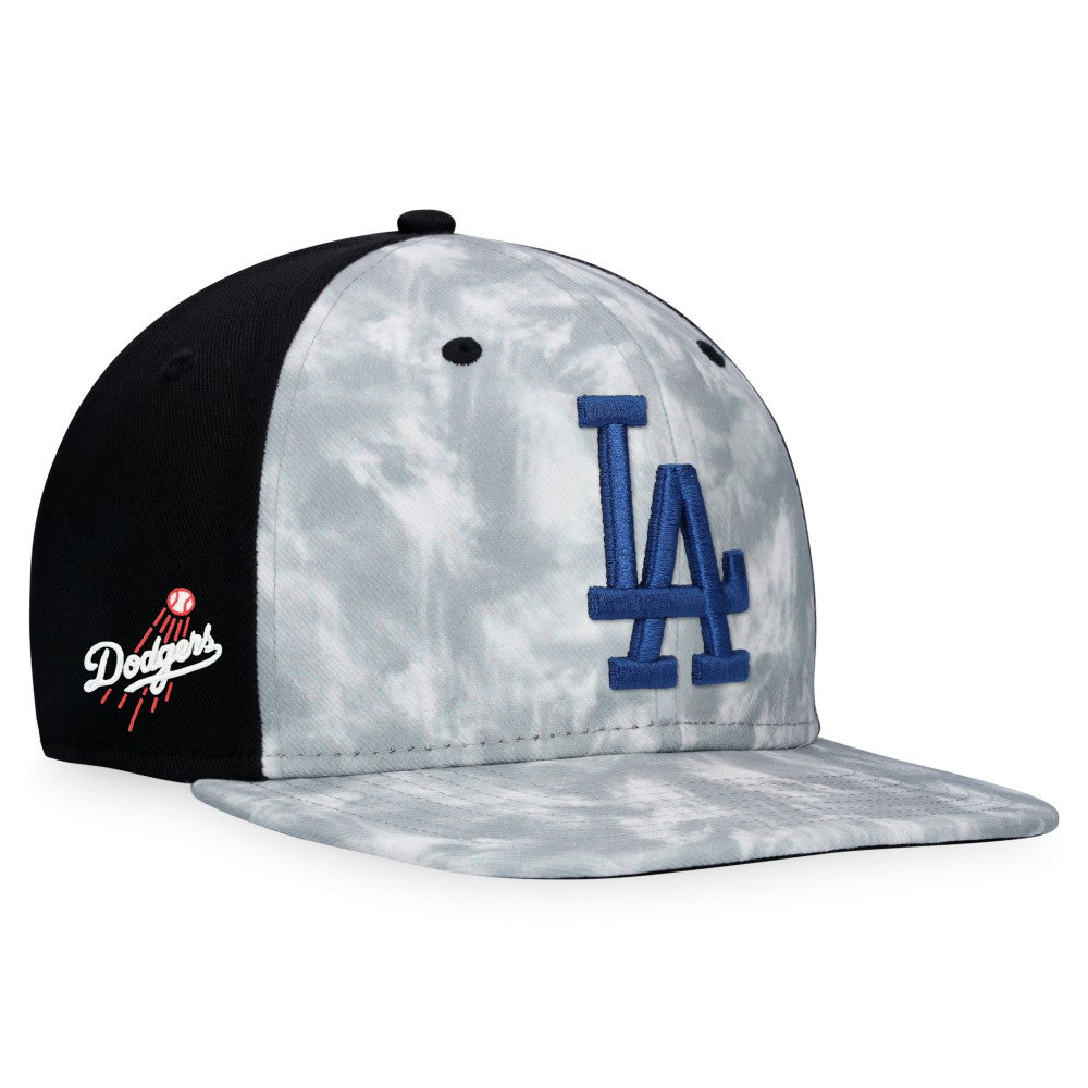 Los Angeles Dodgers Majestic Smoke Dye Snapback Hat - Gray - MLB Sale