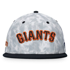 San Francisco Giants Fanatics Smoke Dye Fitted Hat - Black/White - Fanatics Sale