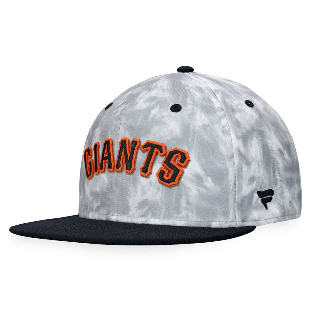 San Francisco Giants Fanatics Smoke Dye Fitted Hat - Black/White - Fanatics Sale