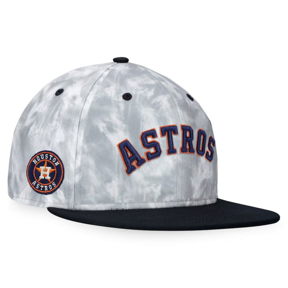 Houston Astros Fanatics Smoke Dye Fitted Hat - Black/White - Fanatics Online