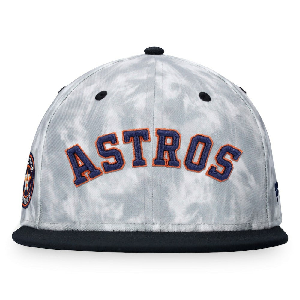 Houston Astros Fanatics Smoke Dye Fitted Hat - Black/White - Fanatics Online