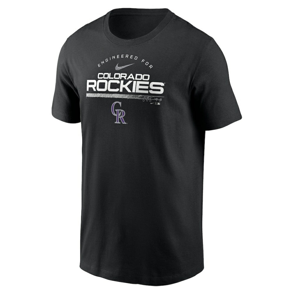 Colorado Rockies Nike Team Engineered Performance T-Shirt - Black - Nike Sale