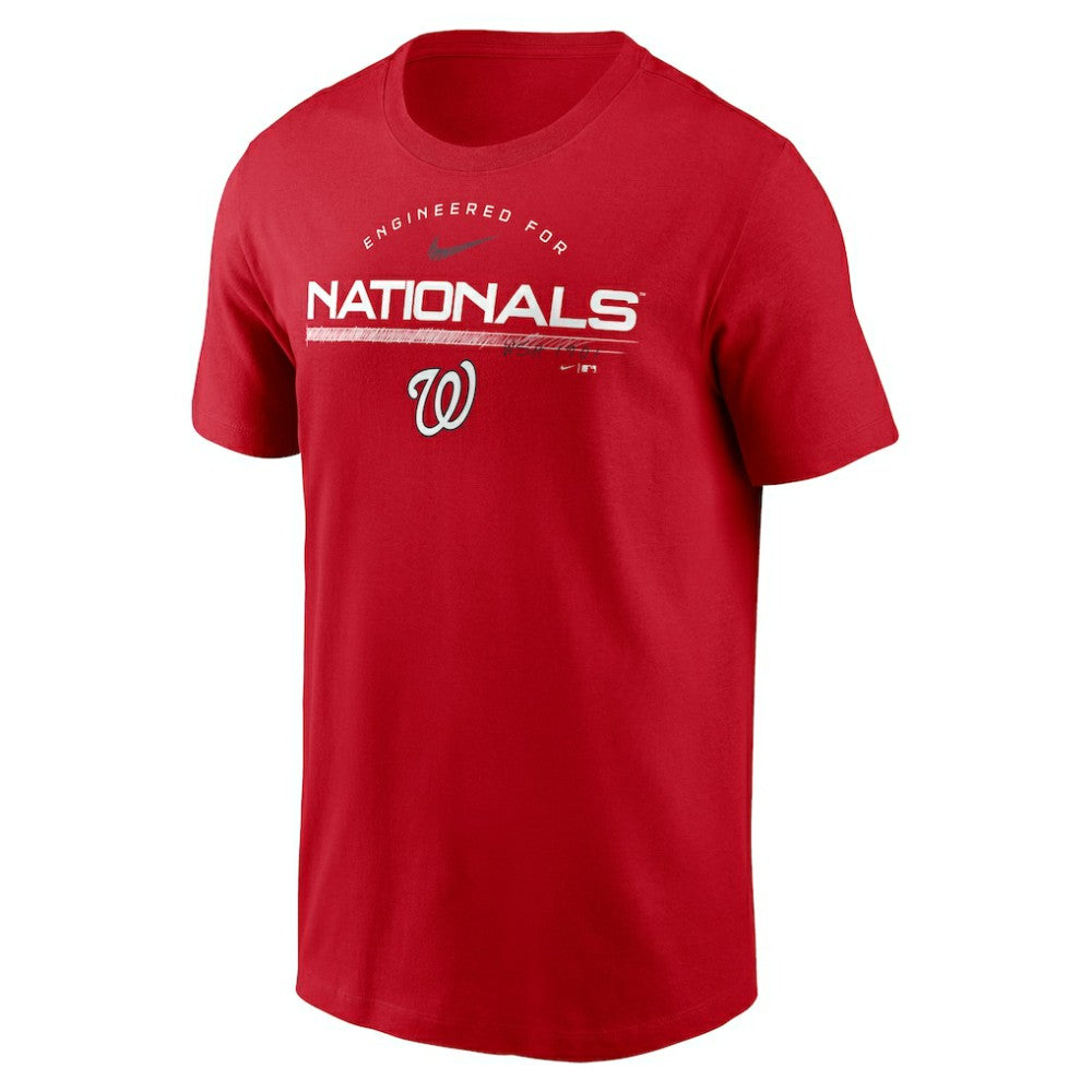 Washington Nationals Nike Team Engineered Performance T-Shirt - Red - Nike Online