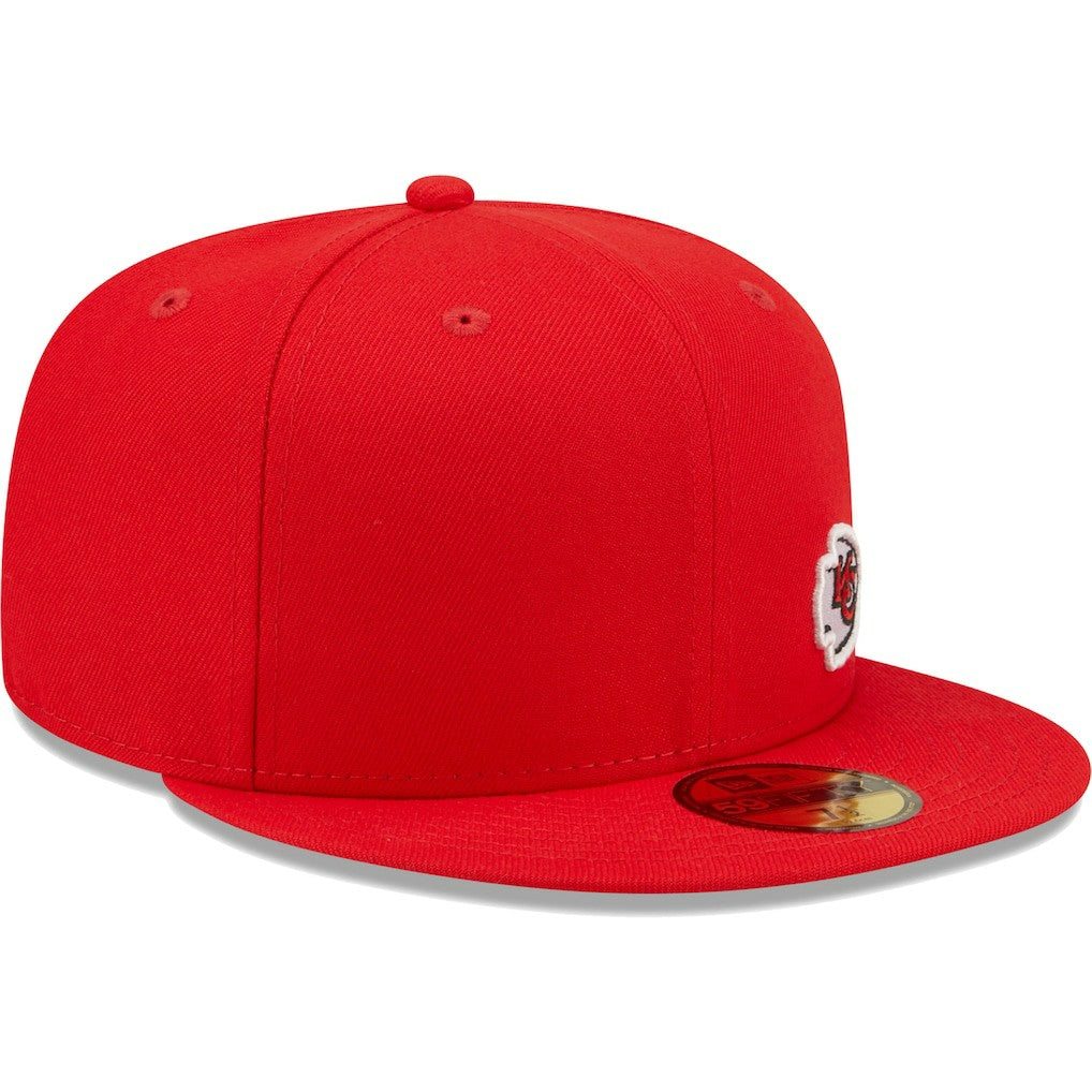 Kansas City Chiefs New Era Flawless 59FIFTY Fitted Hat Red