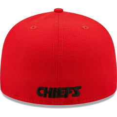 Kansas City Chiefs New Era Flawless 59FIFTY Fitted Hat Red
