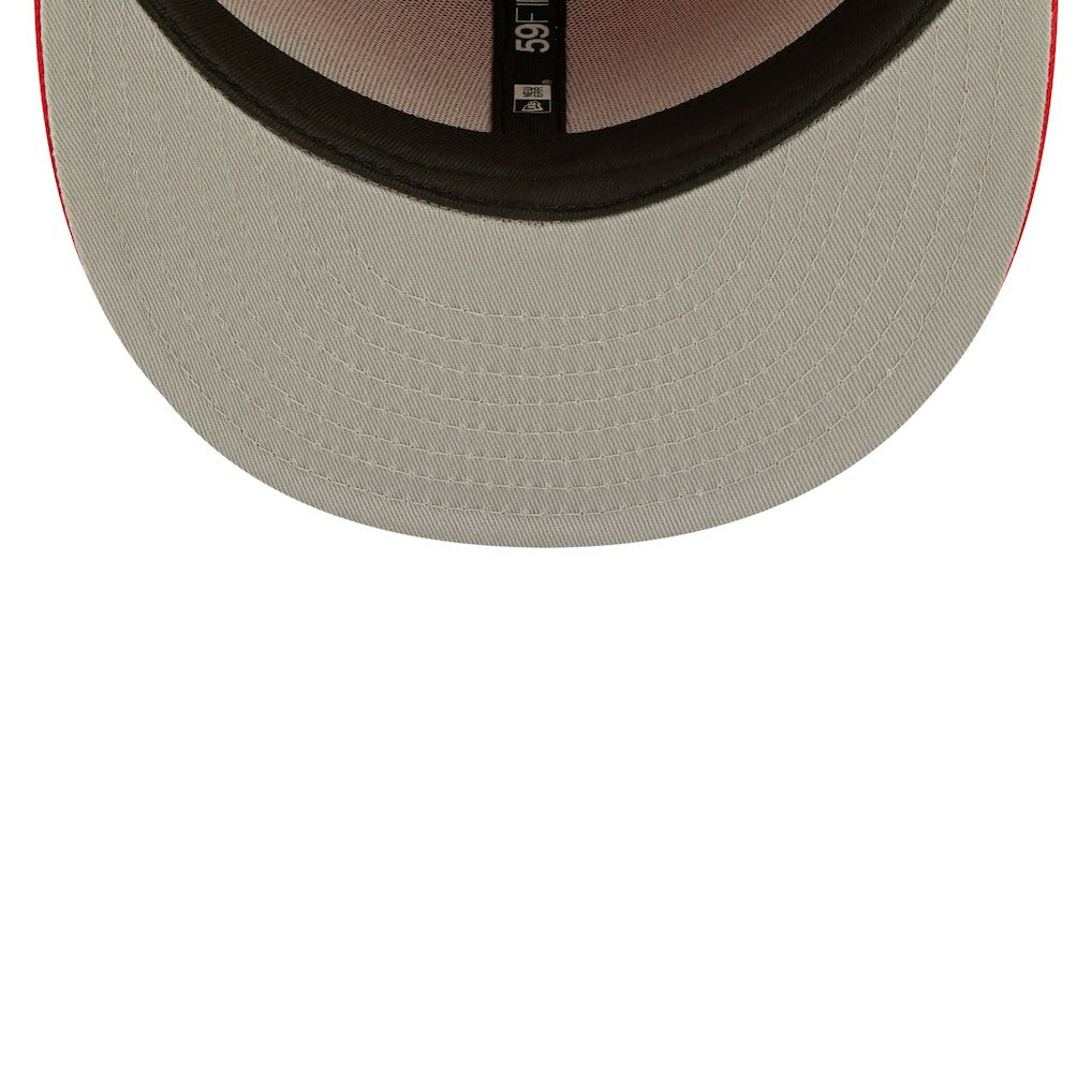 Kansas City Chiefs New Era Flawless 59FIFTY Fitted Hat Red