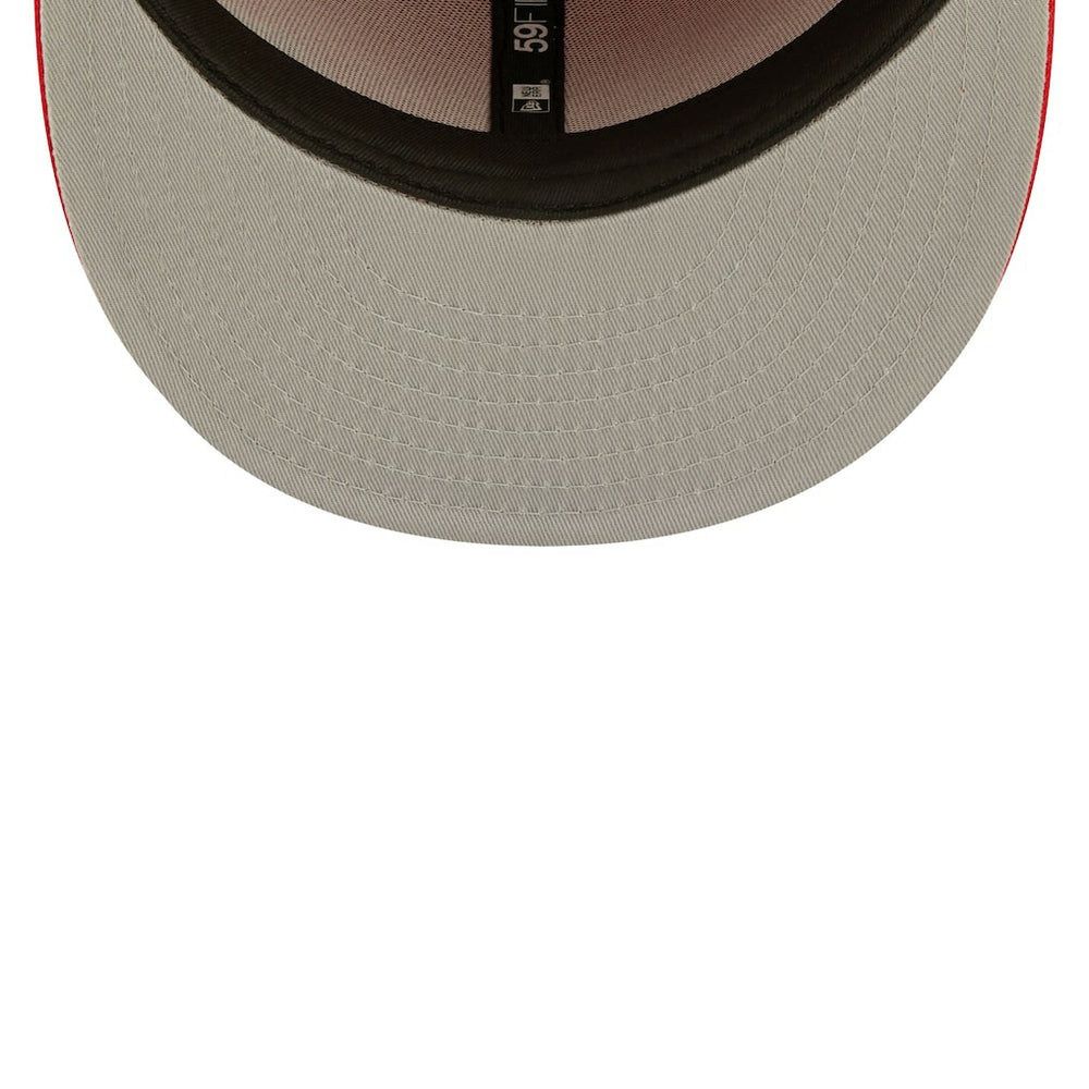 Kansas City Chiefs New Era Flawless 59FIFTY Fitted Hat Red